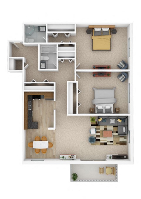 250 Turners Crossroad Studio-3 Beds Apartment for Rent - Photo Gallery 36